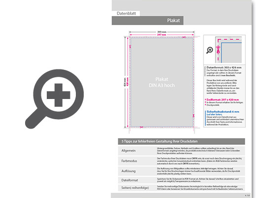 Product Bild plakat_din_a3_hoch_(297_x_420_mm)_einseitig_4_0-farbig_bedruckt_(topseller)